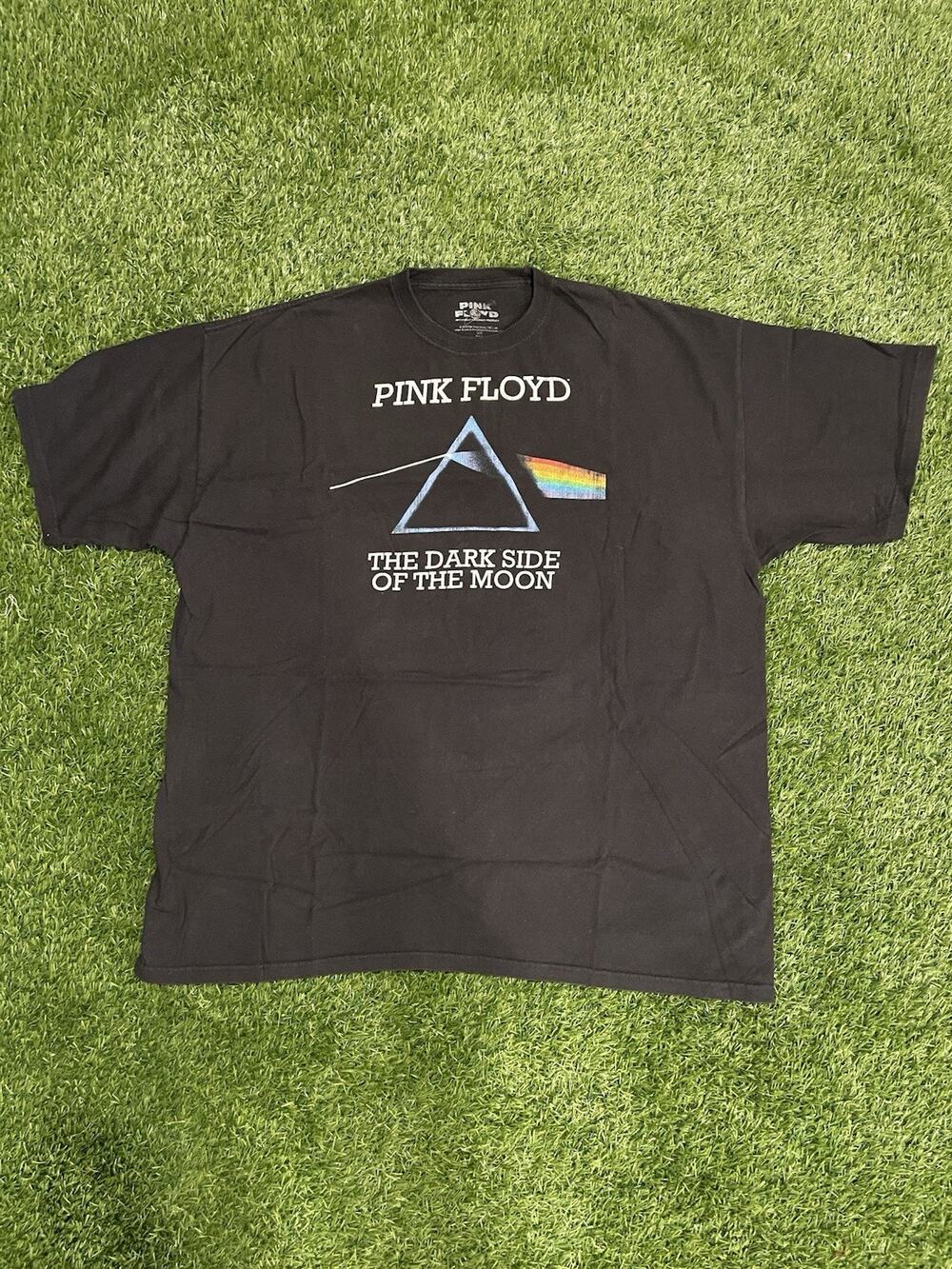 Pink Floyd Dark Side of the Moon Shirt Mens 2XL Black Classic Band Tee 2018